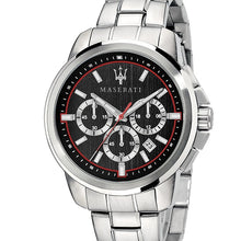 Charger l'image dans la galerie, Maserati montre Homme Successo Silver Black R8873621009