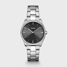 Charger l'image dans la galerie, CLUSE Féroce Petite Steel Dark Grey, Silver Colour 31,5 mm - CW11202

