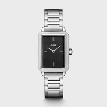 Charger l'image dans la galerie, CLUSE Fluette Steel Black, Silver Colour 30,6 mm - CW11501
