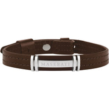 Charger l'image dans la galerie, Bracelet Maserati  Cuir Marron Homme JM418ANL08
