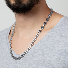 Charger l'image dans la galerie, COLLIER LOTUS STYLE URBAN MAN ACIER, HOMME LS2140-1/1
