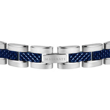 Charger l'image dans la galerie, Bracelet Maserati Homme Acier Argenté Bleue Maserati JM419ASC02
